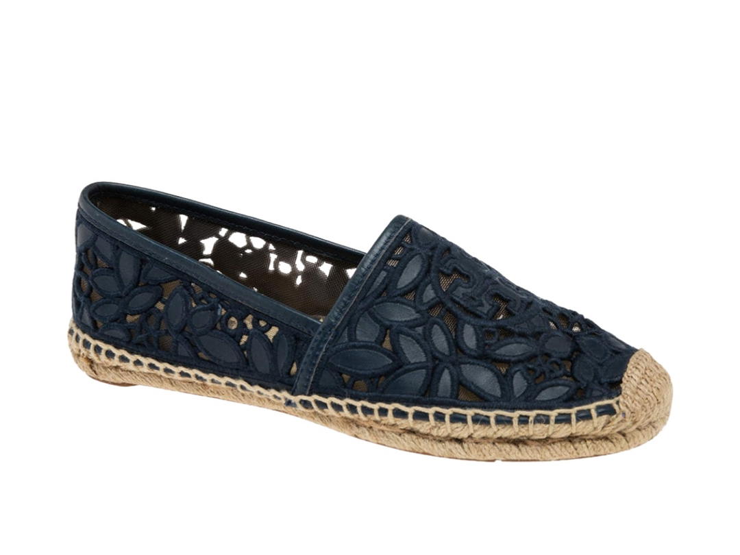 Tory Burch Tory Burch Rhea Espadrille Navy (Women's)