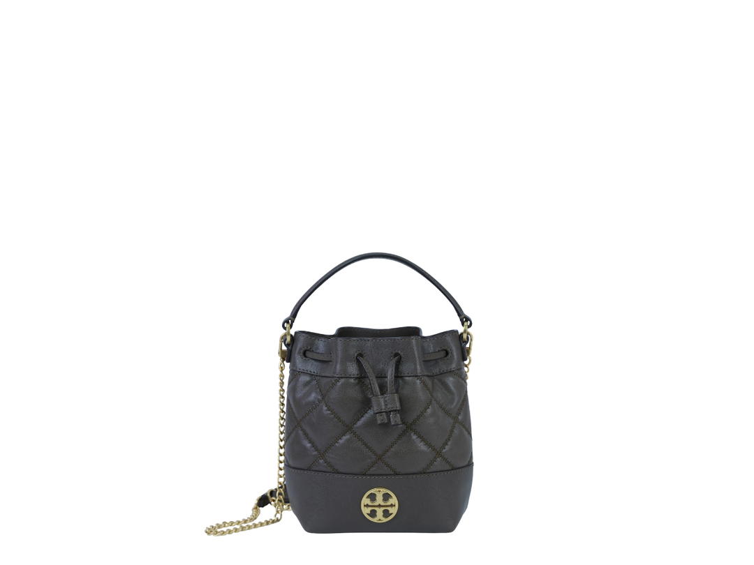 Tory Burch Tory Burch Willa Mini Bucket Bag Grey