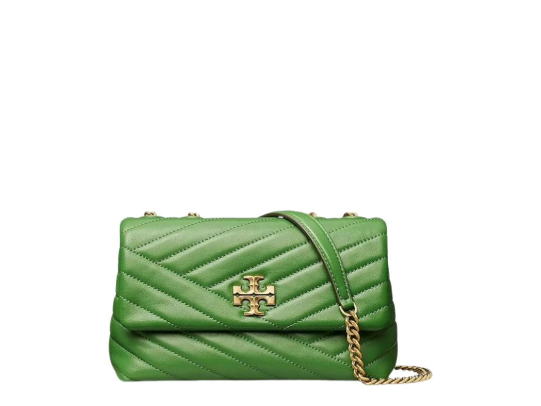 Tory Burch Tory Burch Kira Basil Chevron Bag Green