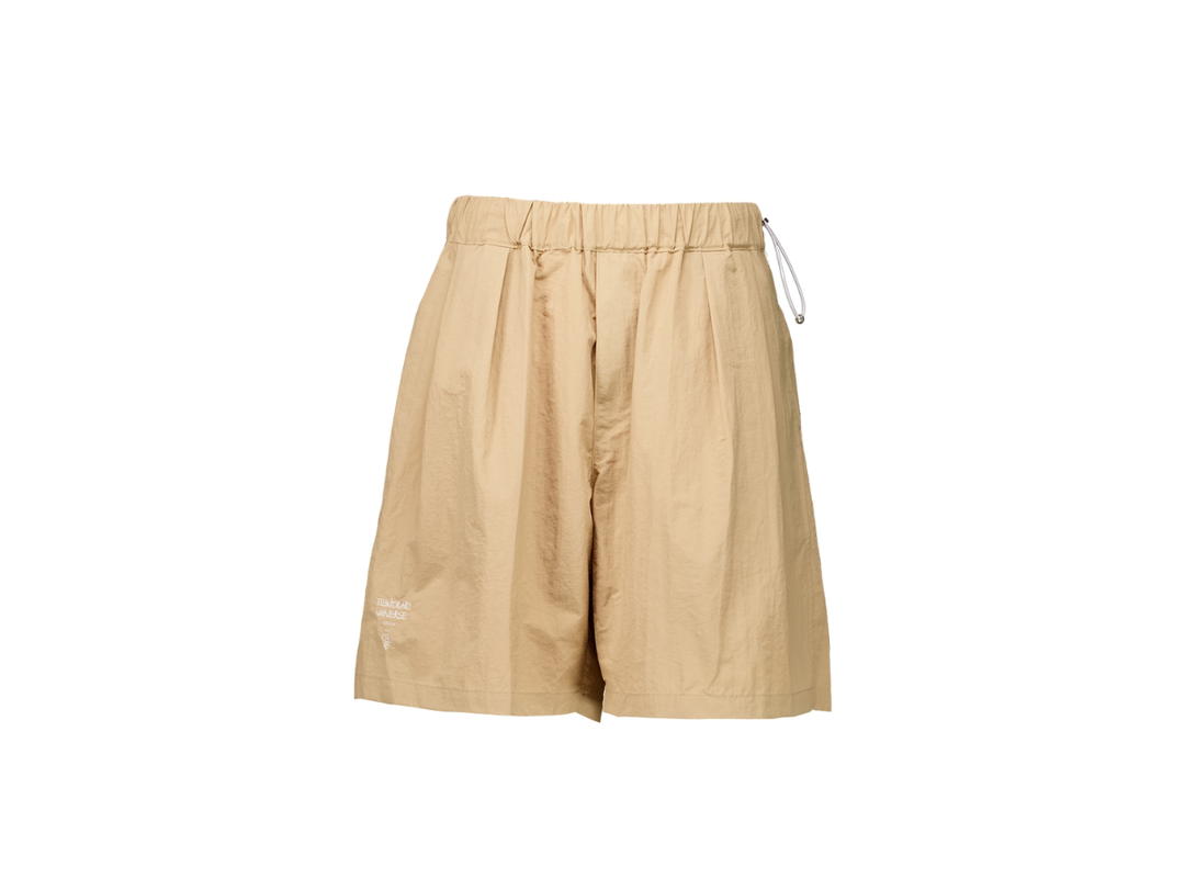 Temporary Universe Temporary Universe Logo Oversized Nylon Outdoor Pants Beige