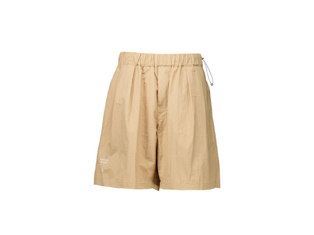 Temporary Universe Temporary Universe Logo Oversized Nylon Outdoor Pants Beige - view 1