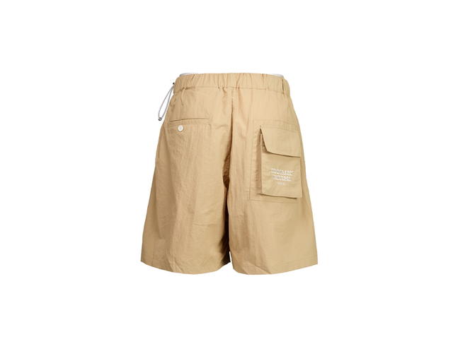 Temporary Universe Temporary Universe Logo Oversized Nylon Outdoor Pants Beige - view 2