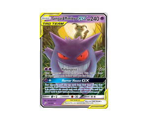Buy Pokemon Gengar & Mimikyu-GX [TEU 53/181] Sun & Moon "Team Up" (EN) at Sasom – Authentic and Ready to Ship
