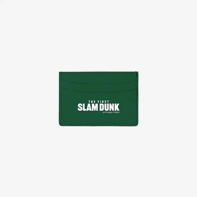 Toys & Goods The First Slam Dunk x Smith Leather Card Pocket Logo Green - view 1