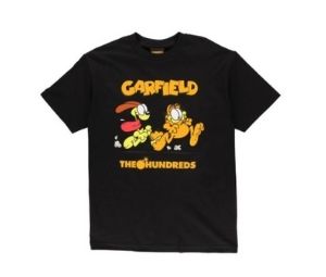 Buy THE HUNDREDS Garfield Chase T-Shirt Black at Sasom – Authentic and Ready to Ship