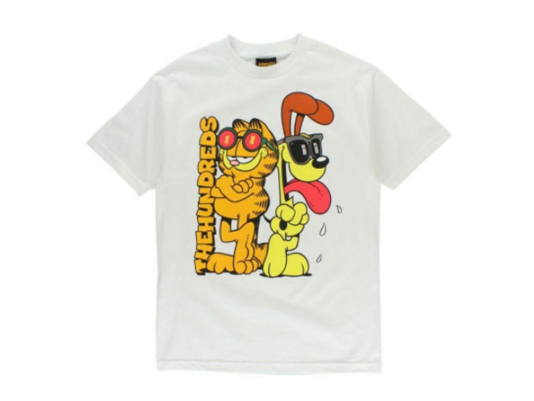 The Hundreds THE HUNDREDS Garfield Odie T-Shirt White