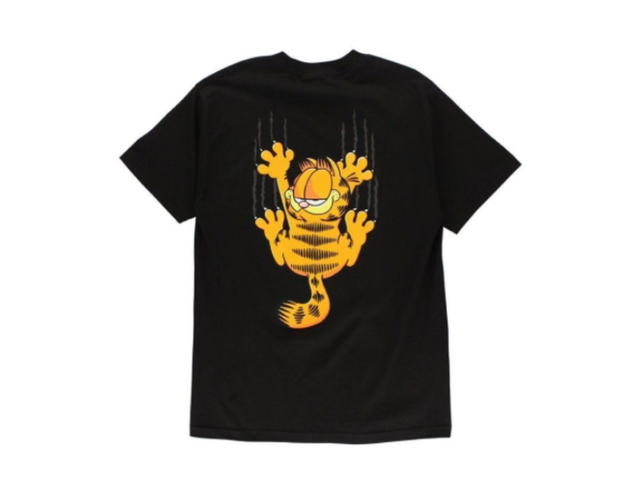 The Hundreds THE HUNDREDS Garfield Scratch T-Shirt Black - view 2