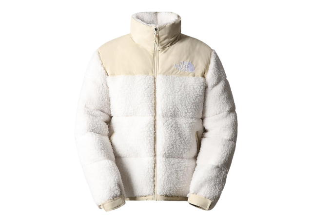 The North Face The North Face High Pile 600 Fill Recycled Waterfowl Down Nuptse Jacket Gardenia White-Gravel - view 1