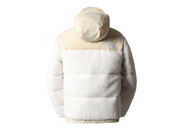 The North Face The North Face High Pile 600 Fill Recycled Waterfowl Down Nuptse Jacket Gardenia White-Gravel - view 2