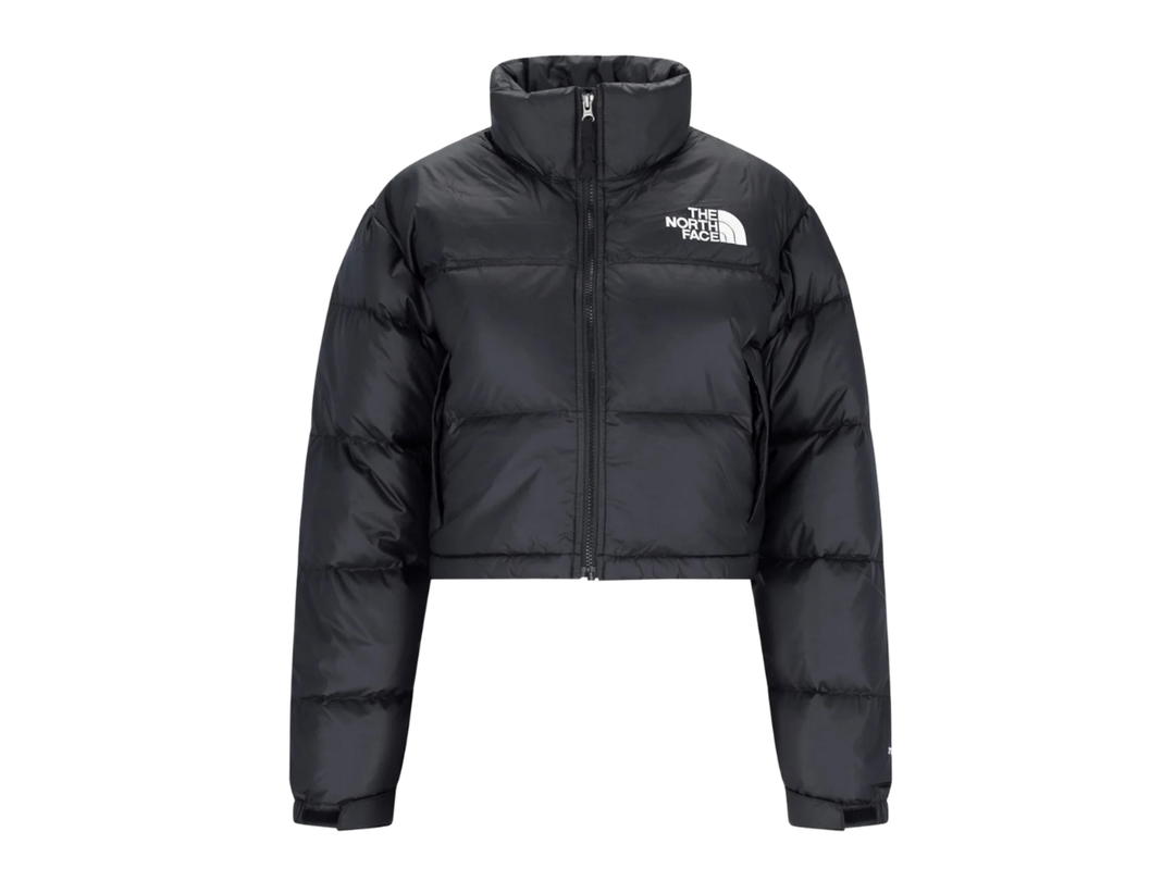 The North Face The North Face Nuptse Cropped Padded Jacket Black