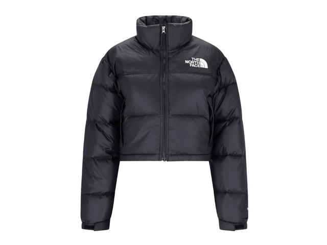The North Face The North Face Nuptse Cropped Padded Jacket Black - view 1