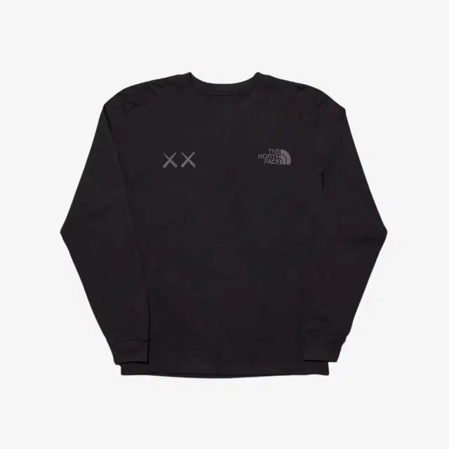 The North Face The North Face x Kaws L/S T-Shirt Black - 22FW - view 2