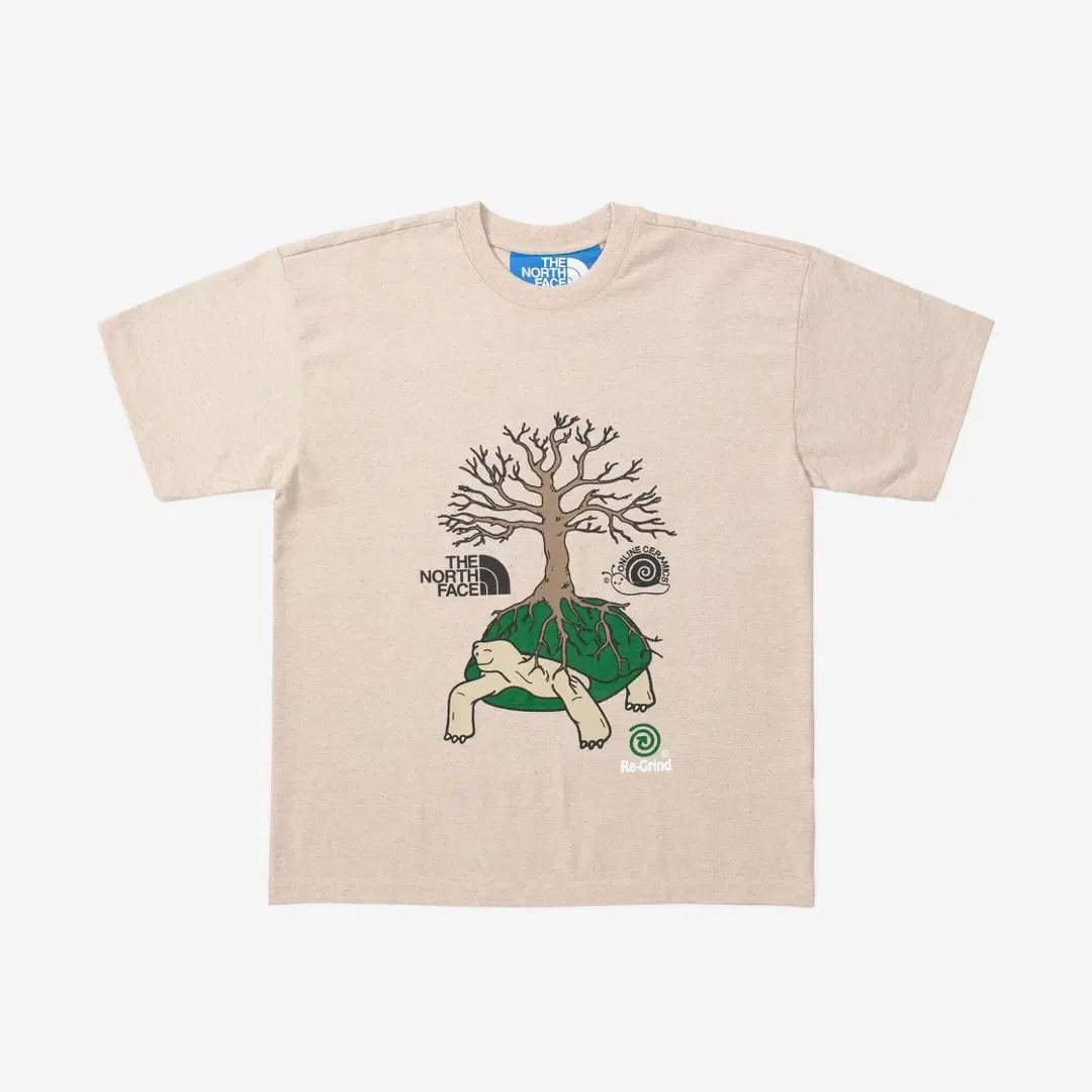 The North Face The North Face x Online Ceramics Graphic T-Shirt White Regrind