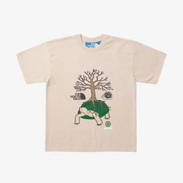 The North Face The North Face x Online Ceramics Graphic T-Shirt White Regrind - view 2