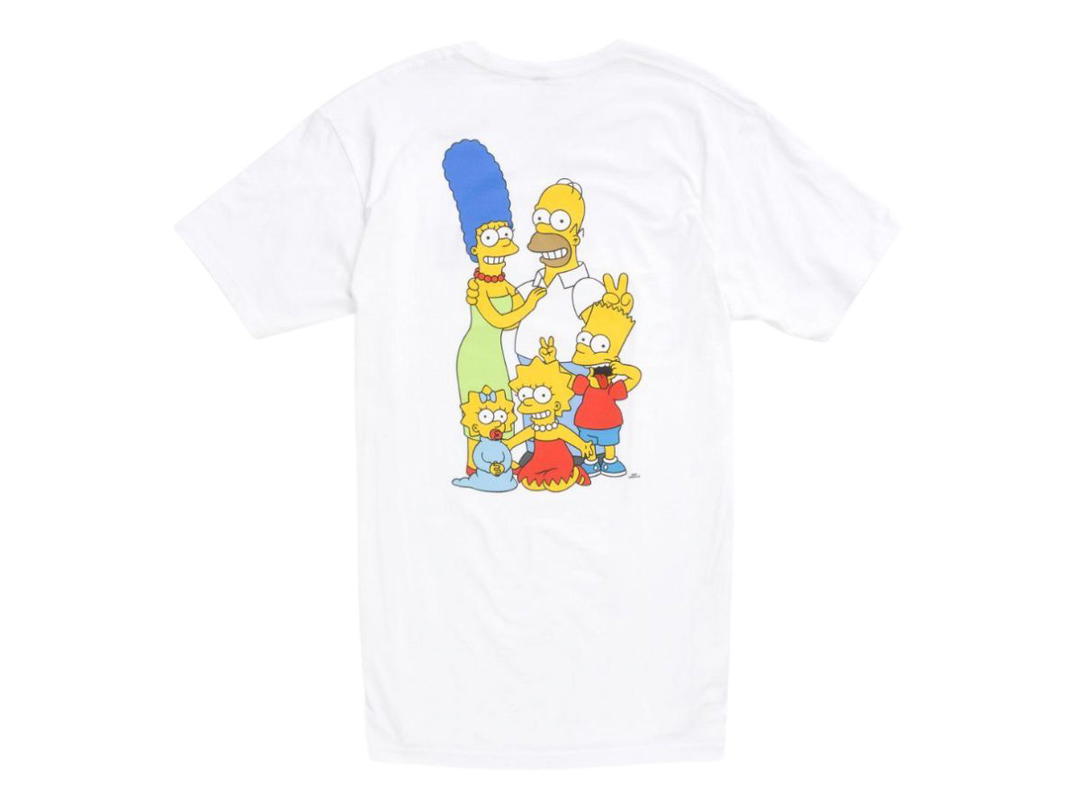 Vans The Simpsons x Vans Family T-Shirt White