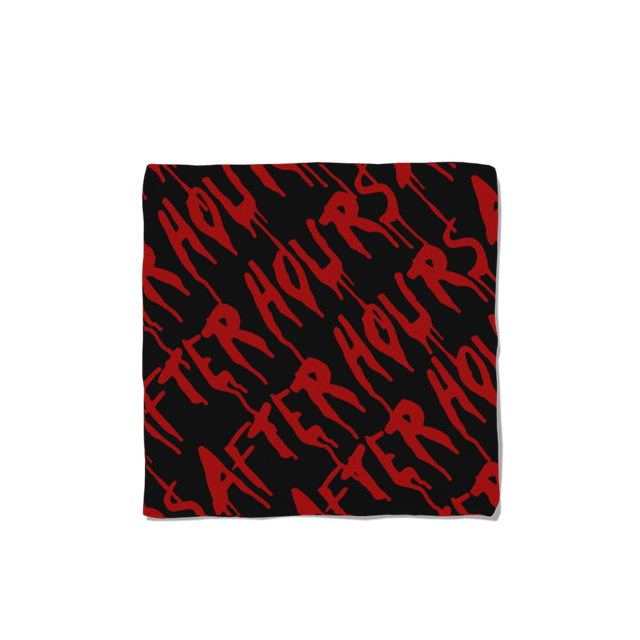 The Weeknd The Weeknd x Vlone After Hours Blood Drip Bandana Black - view 2