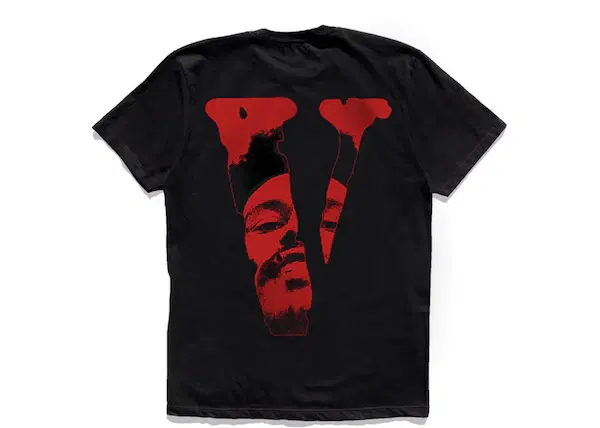 Buy The Weeknd x Vlone After Hours Blood Drip Tee Black at Sasom – Authentic and Ready to Ship