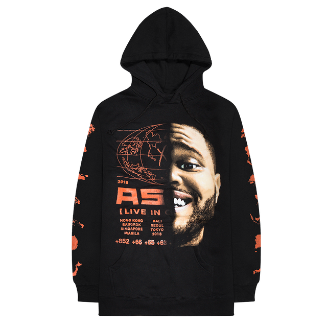 The Weeknd The Weeknd XO Asia Tour Pullover Hoodie Black - view 2