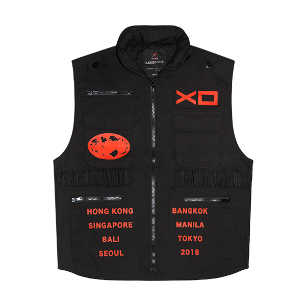 The Weeknd The Weeknd XO Asia Tour Ranger Vest Black - view 2