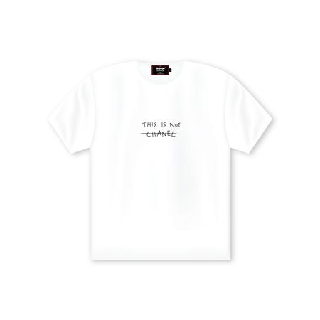 Buy This Is Not Chanel TEE | WHITE at Sasom – Authentic and Ready to Ship