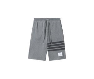 Buy Thom Browne Classic Loopback 4-Bar Sweatshorts Grey at Sasom – Authentic and Ready to Ship