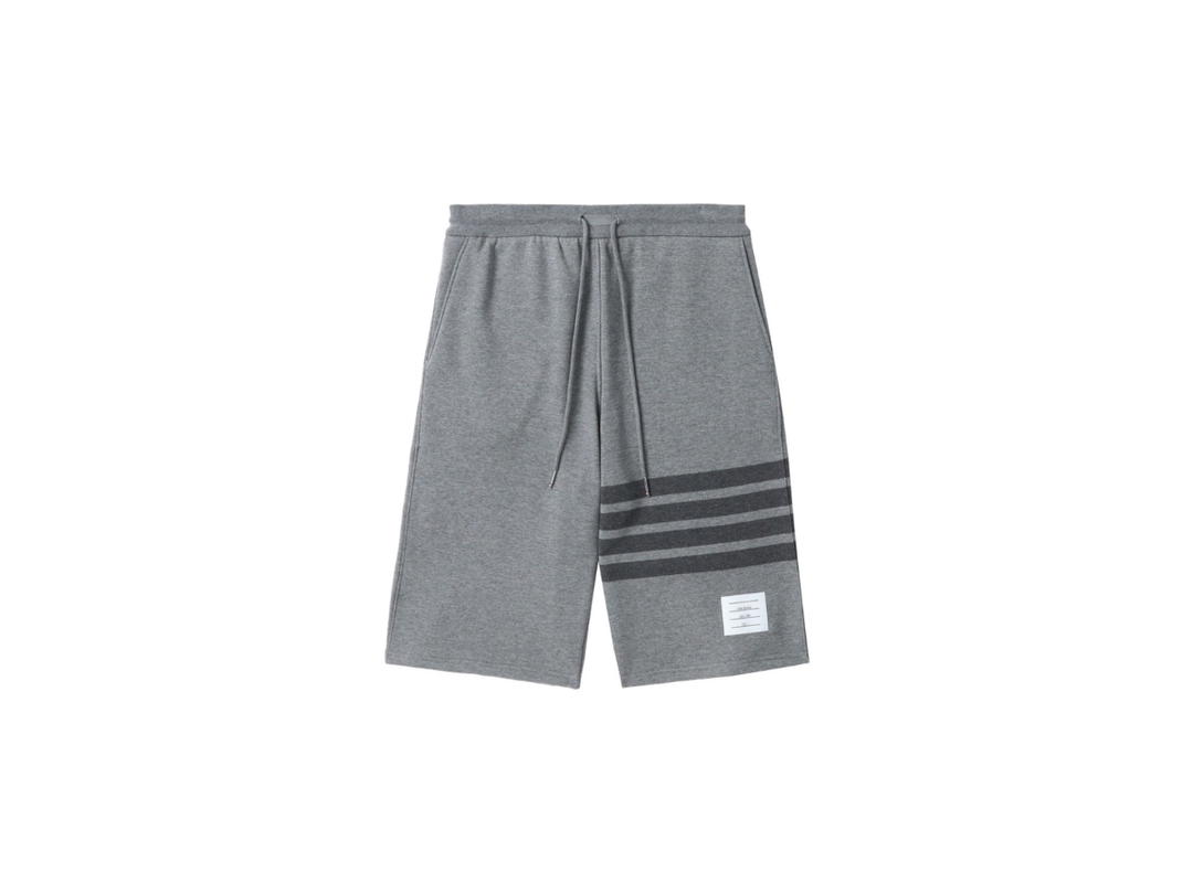 Thom Browne Thom Browne Classic Loopback 4-Bar Sweatshorts Grey