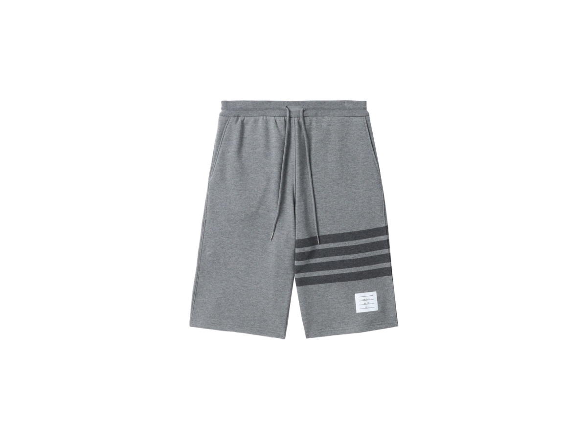 Thom Browne Thom Browne Classic Loopback 4-Bar Sweatshorts Grey