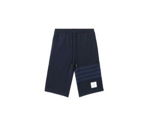 Buy Thom Browne Classic Loopback 4-Bar Sweatshorts Navy at Sasom – Authentic and Ready to Ship