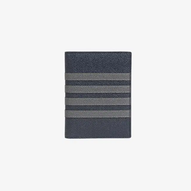 Thom Browne Thom Browne Pebble Grain Leather 4-Bar Passport Holder Navy - view 2