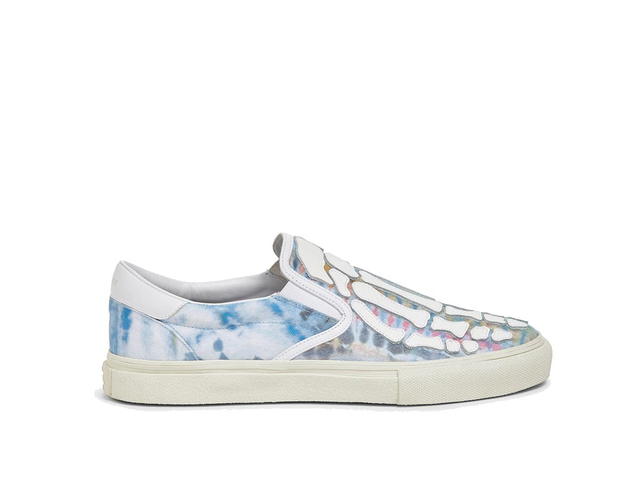 AMIRI AMIRI Tie Dye Skel Toe Slip On Green Tie Dye / White - view 1