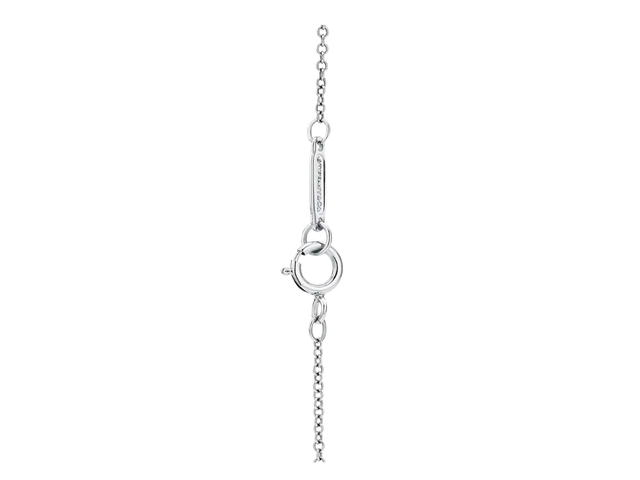 Tiffany & Co. Tiffany & Co. Pink Double Heart Tag Pendant In Silver Mini - view 3