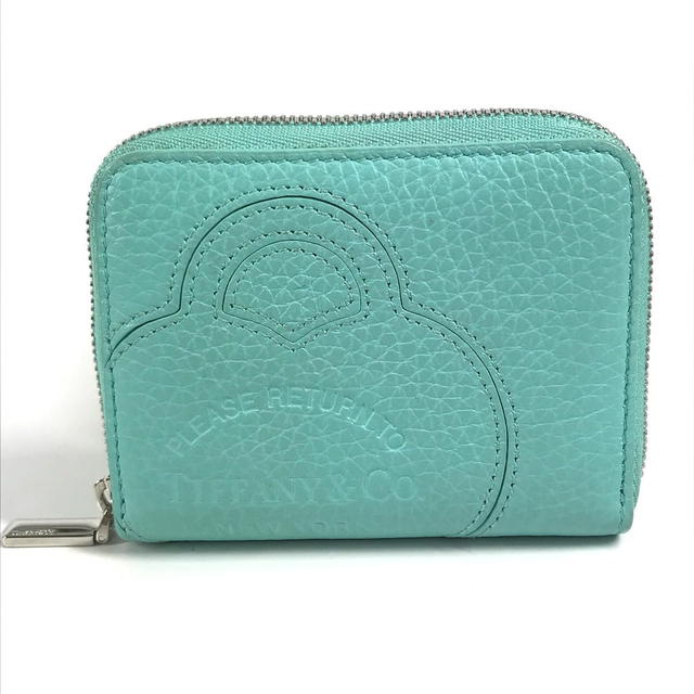 Tiffany & Co. TIFFANY&Co. Compact wallet Return to TIFFANY & Co. Wallet Coin Case purse - view 2