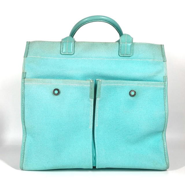 Tiffany & Co. TIFFANY&Co. Hand Bag Jitney 2WAY Bag Shoulder Bag Crossbody Tote Bag Canvas blue - view 2
