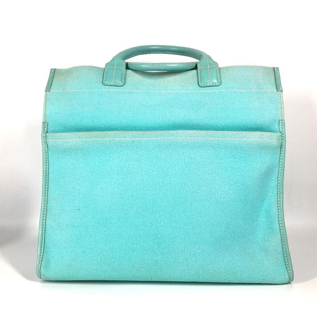 Tiffany & Co. TIFFANY&Co. Hand Bag Jitney 2WAY Bag Shoulder Bag Crossbody Tote Bag Canvas blue - view 3