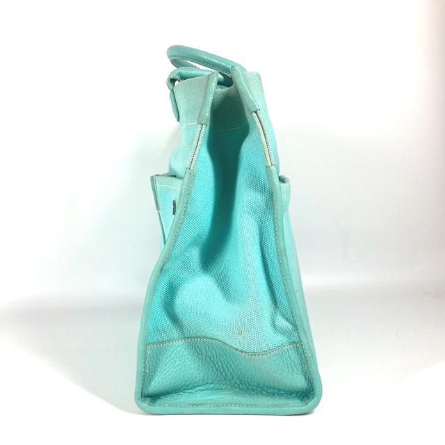 Tiffany & Co. TIFFANY&Co. Hand Bag Jitney 2WAY Bag Shoulder Bag Crossbody Tote Bag Canvas blue - view 5
