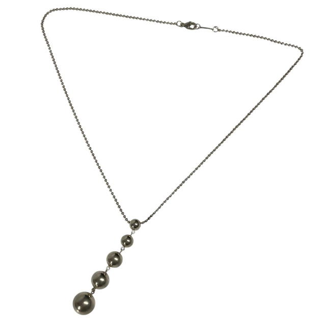 Tiffany & Co. TIFFANY&Co. Hardware Ball 5 Balls Accessories Necklace SV925 Silver - view 5