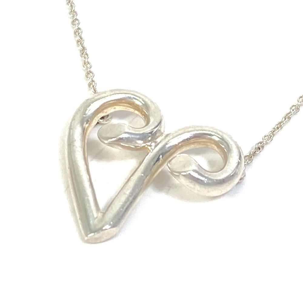 Tiffany & Co. TIFFANY&Co. Initial V Paloma Picasso Accessory Pendant Top Necklace SV925 Silver