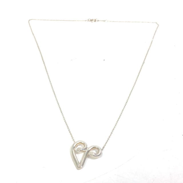 Tiffany & Co. TIFFANY&Co. Initial V Paloma Picasso Accessory Pendant Top Necklace SV925 Silver - view 2