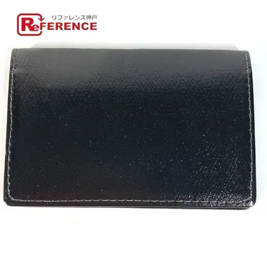 Buy TIFFANY&Co. logo Business Card Holder Pass Case Folded Card Case Leather Black at Sasom – Authentic and Ready to Ship