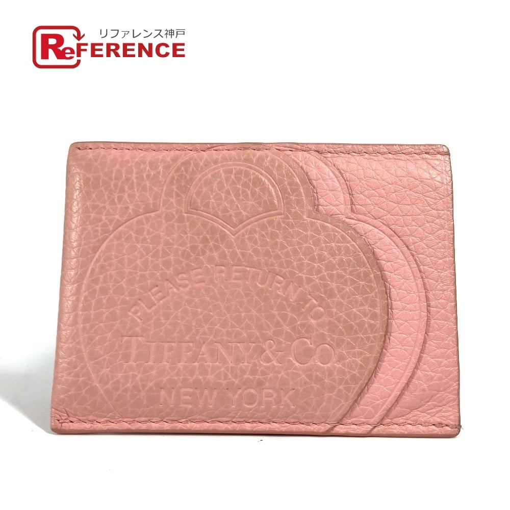 Tiffany & Co. TIFFANY&Co. Return to heart Business Card Holder Pass Case Card Case