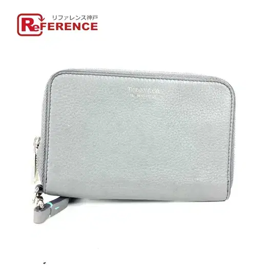 Buy TIFFANY&Co. Smartphone pouch Card Case Business card holder Leather gray at Sasom – Authentic and Ready to Ship