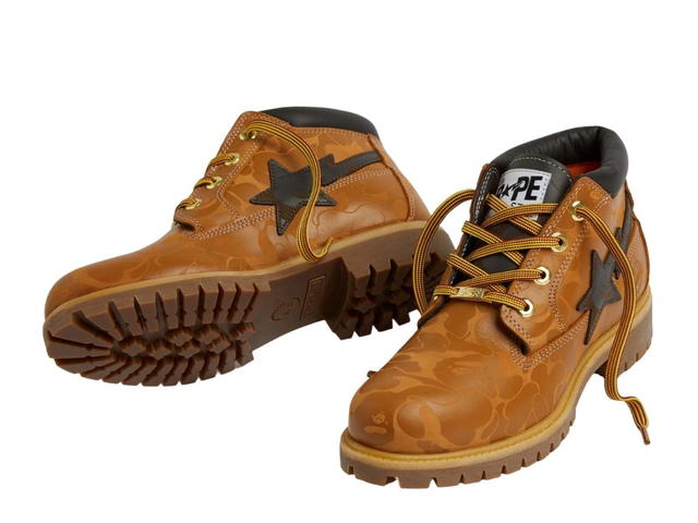 Timberland Timberland Chukka Boots A Bathing Ape Wheat - view 3