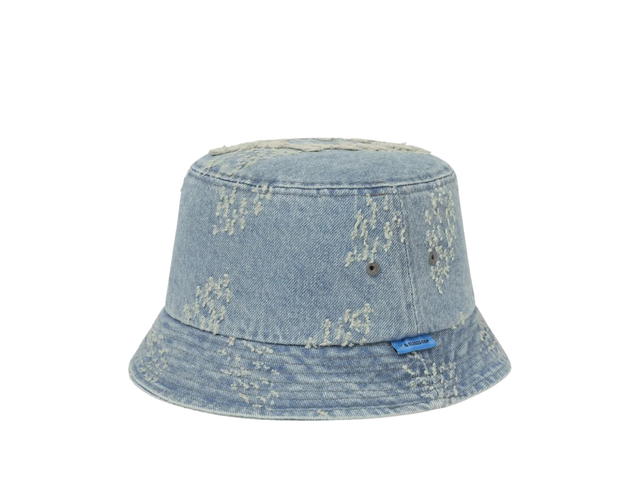 thisisneverthat thisisneverthat GD Lightning Denim Bucket Hat Washed Blue - view 1
