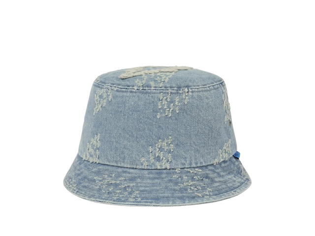 thisisneverthat thisisneverthat GD Lightning Denim Bucket Hat Washed Blue - view 2