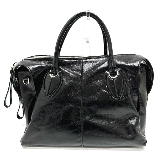 Tod's TOD’S D Style Bag Hand Bag Leather Black - view 2
