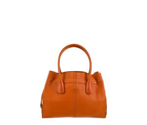 Buy Tod's Diana D Bag Leather Orange at Sasom – Authentic and Ready to Ship