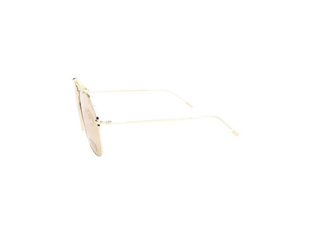 Tom Ford Tom Ford Connor Sunglasses In Plastic Metal With Light Gold Lens Gold - view 3