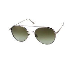 Buy Tom Ford Declan Sunglasses In Metal With Green Lens Silver at Sasom – Authentic and Ready to Ship