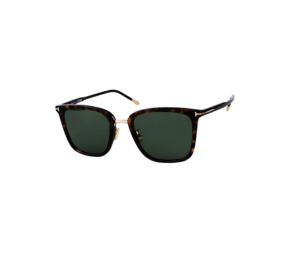 Buy Tom Ford Polarized Sunglasses In Plastic Metal With Green Lens Dark Havana at Sasom – Authentic and Ready to Ship