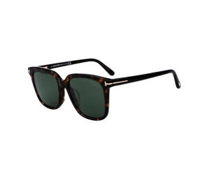Buy Tom Ford Polarized Sunglasses In Plastic With Green Lens Dark Havana at Sasom – Authentic and Ready to Ship